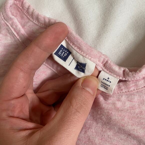 Baby Gap x Hasbro My Little Pony Pink Long Sleeve Top Sz 3 - Picture 5 of 6